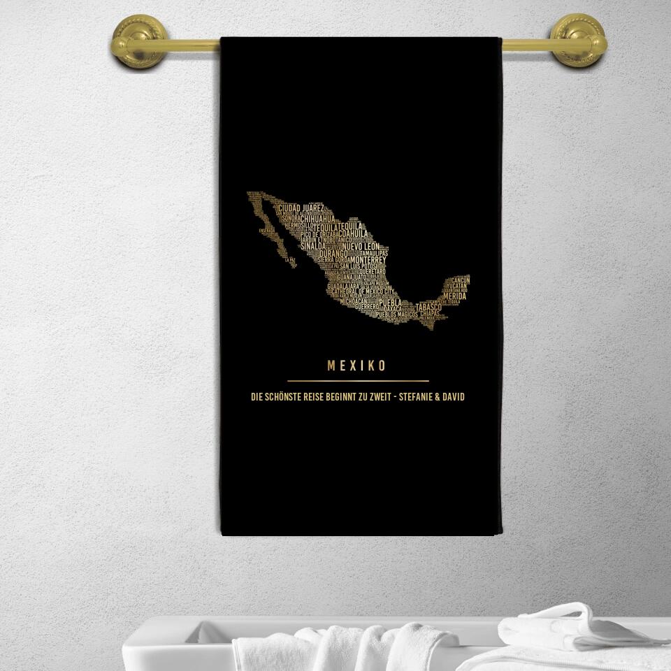 Golden Mexiko Handtuch