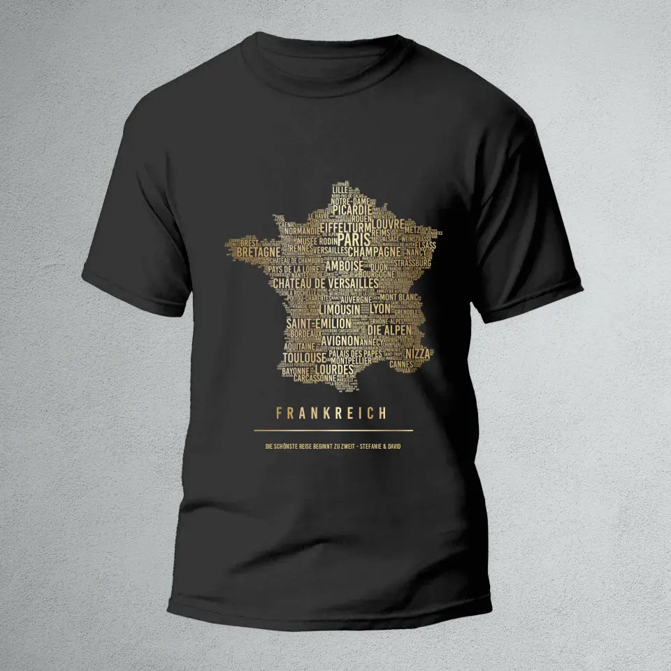 Golden Frankreich T-Shirt
