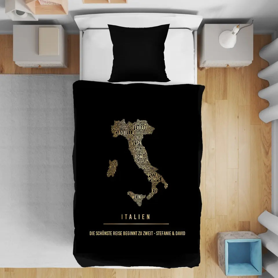 Golden Italien Bettbezug