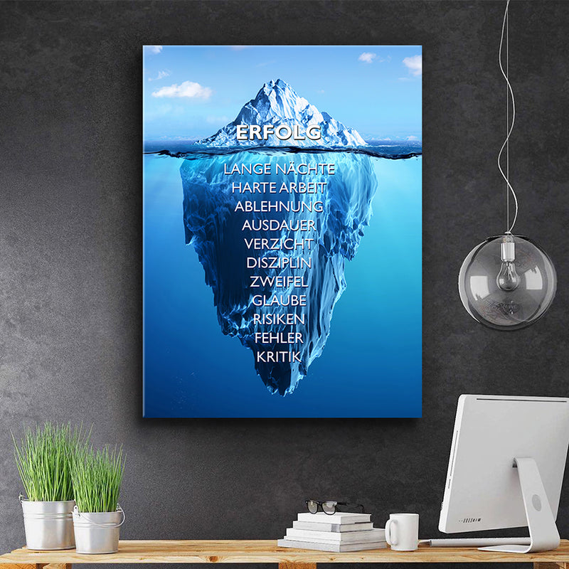 Eisberg des Erfolges